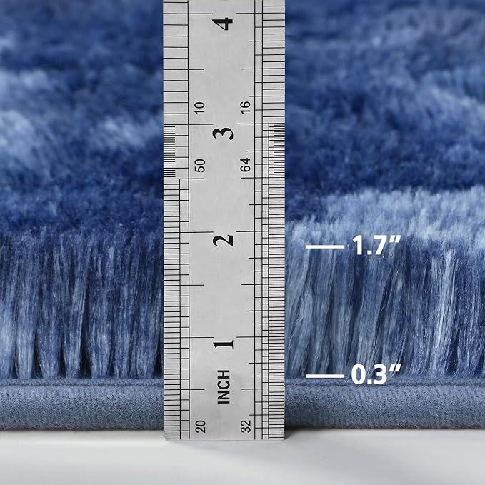 Large Shag Area Rugs 6 x 9, Plush Fuzzy Rugs - Image 6
