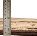 Rugs.com Chateau Collection Rug – 4 Ft Square Brown Medium Rug Perfect - Image 6