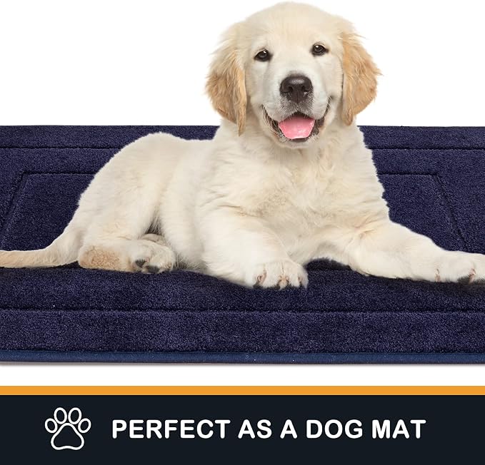 PURRUGS Dirt Trapping Door Mat 24" x 59", Non-Slip/Skid Machine Washable - Image 4
