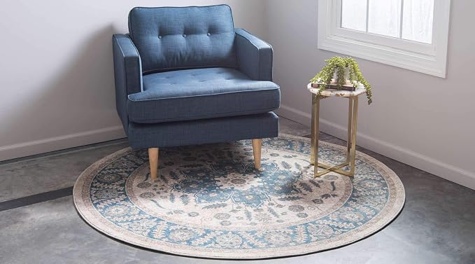 Unique Loom Salzburg Collection Classic Traditional Design Oriental Inspired - Image 3
