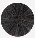 Faux Cowhide Round Area Rug | Non-Slip Leather Floor Carpet by SNALFEHOME