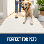 OLANLY Dog Door Mat for Muddy Paws 59x32, Absorbs Moisture and Dirt, Absorbent - Image 6