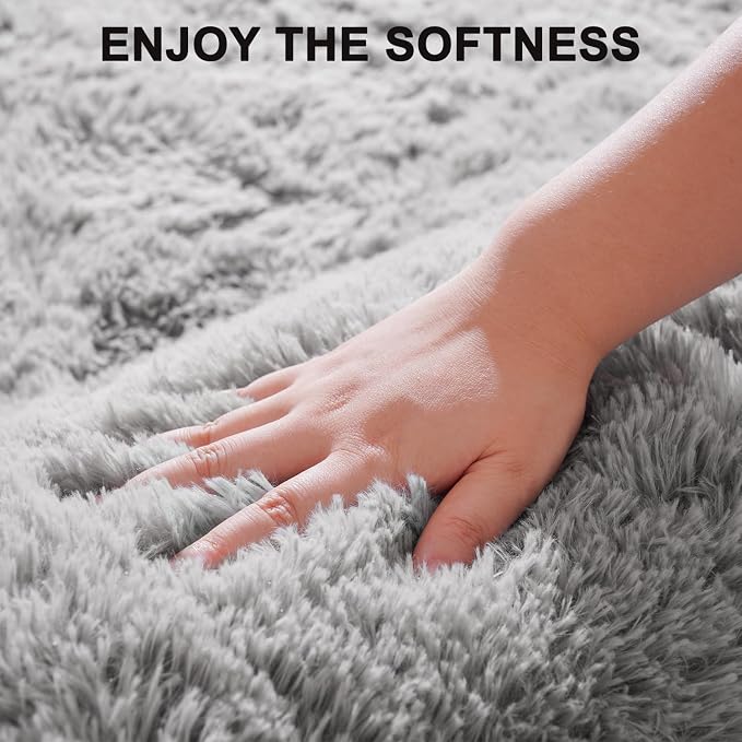 Beglad Shag Rugs for Living Room, Indoor Carpet Suitable for Boys Teens Room - Image 4