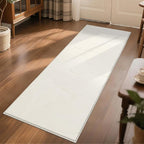 SHACOS Soft Cozy Fluffy Abstract Geometric High Low Pile Runner Rugs 2'x6' Non - Image 7