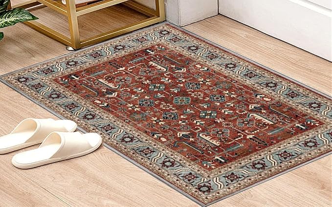 Washable Indoor Doormat 24" x 36" Non-Slip Entry Rug Welcome Mat Dirt Trapper - Image 2