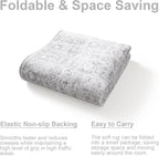 LIVEBOX Washable Area Rug 5x7 Large Boho Living Room Rug Vintage Grey Rugs - Image 7