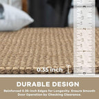 KOZYFLY Extra Long Runners for Hallways 3x16 ft Washable Kitchen Runner Non - Image 4