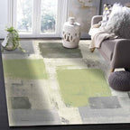 Sage Green Rectangular Area Rugs - Image 5