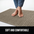 GORILLA GRIP Front Door Mat, Indoor Outdoor Ultra Absorbent HydroAbsorb Doormat - Image 7