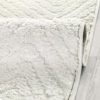 Antep Rugs Palafito 5x7 Geometric Shag Diamond High-Low Pile Textured Indoor - Image 7