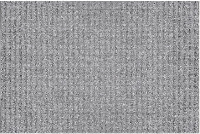 CAMILSON Modern Gray Non Slip Door Mat Rug 2x3 Ultra Soft High Pile Entryway - Image 2