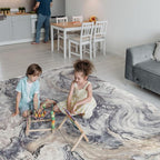 4x6 Washable Area Rugs for Living Room, Stain Resistant Carpet for Dining Room - Image 6