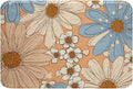 Erosebridal Girls Groovy Flower Bathroom Mat by Erosebridal