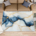 2x3 Abstract Marble Rugs for Entryway by Unknown