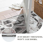 Modern Abstract Entry Rug Kitchen Bedroom Bathroom Door Mat Indoor Entrance 2X3 - Image 2
