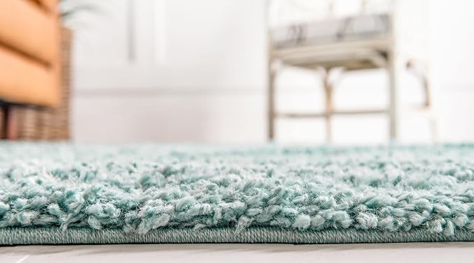 Unique Loom Davos Shag Collection Area Rug - Image 4