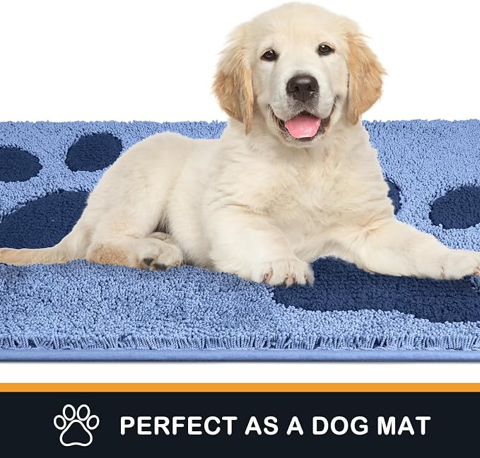 PURRUGS Dirt Trapping Door mat 24" x 35.5", Non-Skid/Slip Machine Washable - Image 4