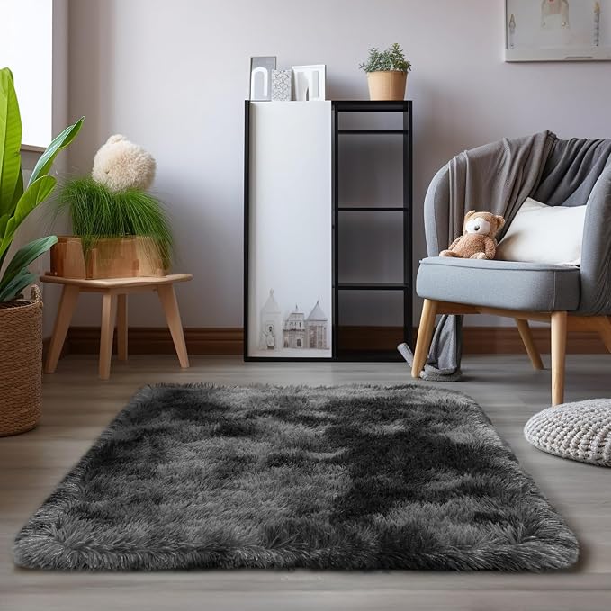 Zentavio Area Rugs for Living Room Small Carpet for Bedroom 3x5 Bedside - Image 8