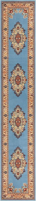 Unique Loom Reza Collection Traditional Persian Style Area Rug, Runner 3' 0" x - Image 3
