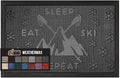 GORILLA GRIP 100% Waterproof All-Season WeatherMax Doormat, US Designed Natural by GorillaGrip