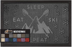 GORILLA GRIP 100% Waterproof All-Season WeatherMax Doormat, US Designed Natural by GorillaGrip
