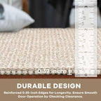 KOZYFLY Long Runners for Hallways 3x12 ft Washable Kitchen Runner Non Slip - Image 4