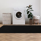 Runner Rug for Hallway, 2x8 Feet Non-Slip Washable Black Long Area Rug Runners - Image 9