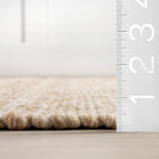 Rugs USA Palisades Marled Beige/Ivory, Hand Woven, Soft and Cozy, High Traffic - Image 2