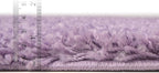 Unique Loom Solid Shag Collection Area Rug - Image 2