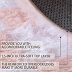 5x7 Area Rugs for Living Room Bedroom, Soft Fluffy Shaggy Bedside Rug, Indoor - Image 7