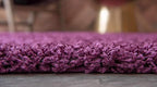 Unique Loom Solid Shag Collection Area Rug - Image 4