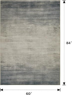 Joydeco 5x7 Area Rugs for Living Room, Washable Modern Abstract Non Slip Soft - Image 2