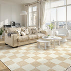 LIVEBOX 8x10 Area Rugs for Living Room, Checkered Non-Slip Washable Rugs - Image 4
