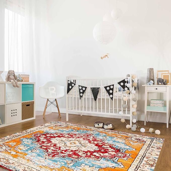 Bohemian Pattern Rectangular Area Rugs - Image 3