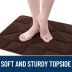 OLANLY Door Mats Indoor, Dirt Resist, Entrance Washable Mat, Low-Profile Inside - Image 3