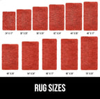 GORILLA GRIP Bath Rug Mat 36x24, Soft Absorbent Chenille, Quick Dry Microfiber - Image 6
