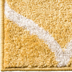 Rugs.com Lattice Frieze Collection Rug – 10' x 13' Yellow Medium Rug Perfect - Image 8