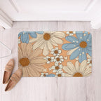 Erosebridal Girls Groovy Flower Bathroom Mat - Image 4