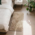 Fluffy Rug Shaggy Area Rug, Small Bedside Rug, Soft Fluffy Shaggy Entryway by Yongyangjuxi