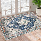 Boho Vintage Oriental Entry Rugs by LIKETN