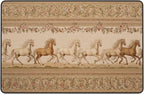 Horse Western Boho Ethnic Style Area Rug Washable Outdoor Rugs Anti-Slip Soft - Image 6