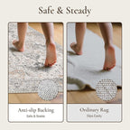 GENIMO Runner Rug 2x6 Non Slip Machine Washable Vintage Hallway Runner Rug - Image 9