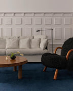 Hand-Tufted Wool Square Area Rug – Soft Premium Wool Carpet - Image 2
