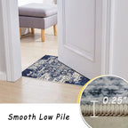 vivorug Round Rug 5ft Vintage Round Area Rug Non-Slip Indoor Carpet - Image 7
