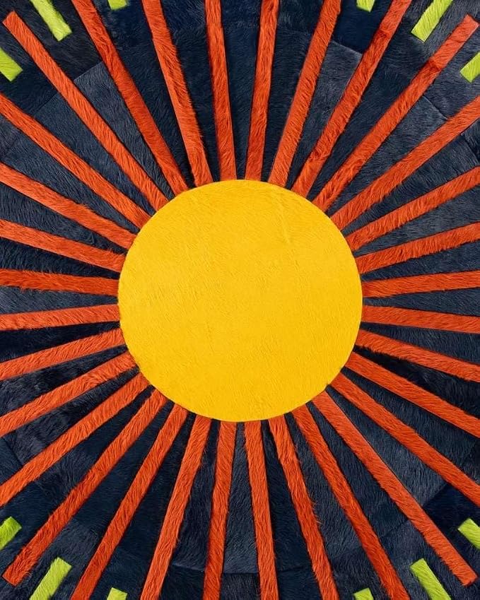 Sn Alef Home Round Designer Rug - Image 2