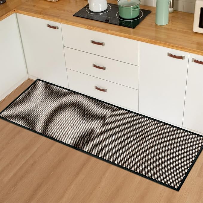 Artoid Mode Washable Non Skid Kitchen Rugs and Mats Doormat, Absorbent Door Mat - Image 2