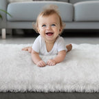 Zentavio Area Rugs for Living Room Small Carpet for Bedroom 3x5 Bedside - Image 7