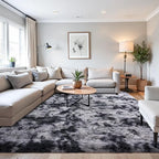 Beglad Fluffy Area Rugs 4x6 Feet, Modern Minimalist Style Shag Rugs, Non-Slip by Beglad