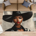 5x7 Fashionable Woman Rugs for Bedroom by Unknown