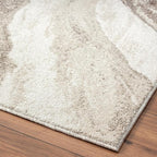 LUXE WEAVERS Lagos Collection 7983 Brown 4x5 Art Deco Geometric Area Rug - Image 6
